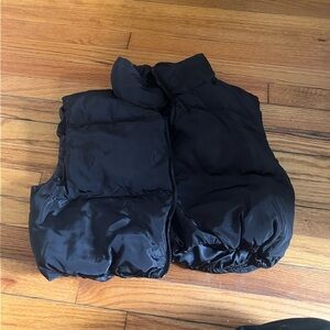 Black Puffer Vest